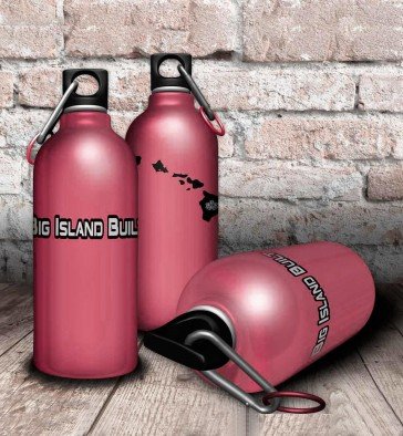 Aluminum Water Bottle (Pink)